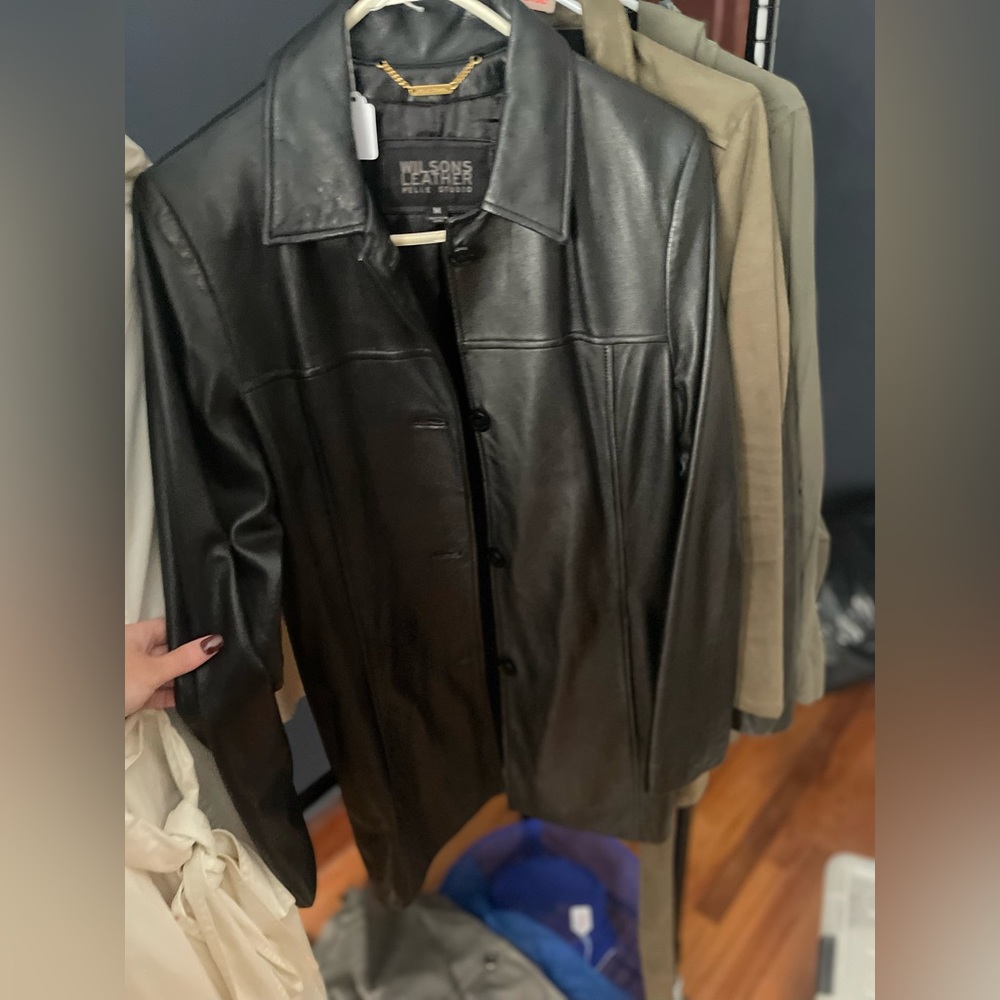Genuine Vintage Leather Coat